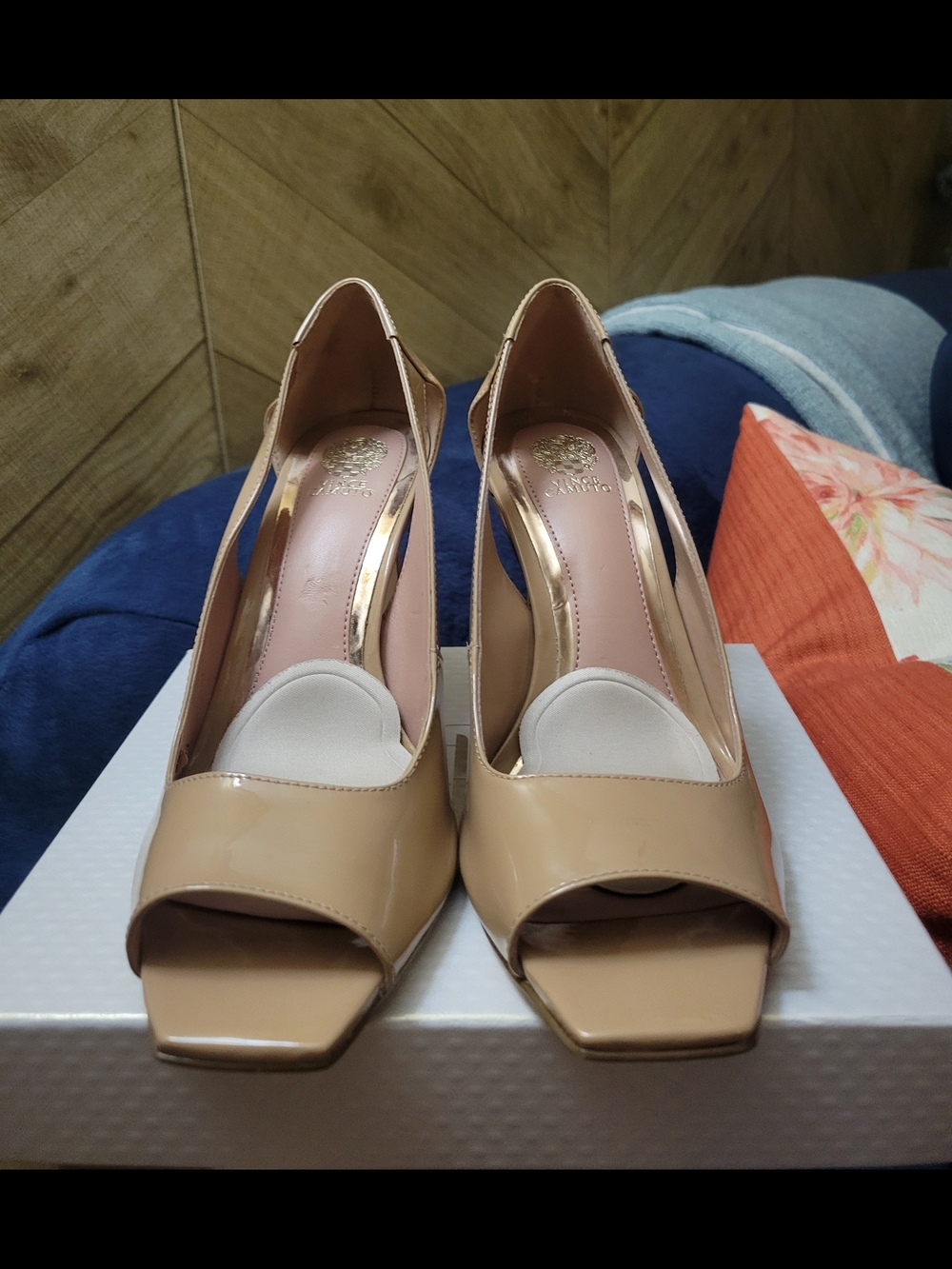 Vince Camuto Lizanie Patent Leather Pumps